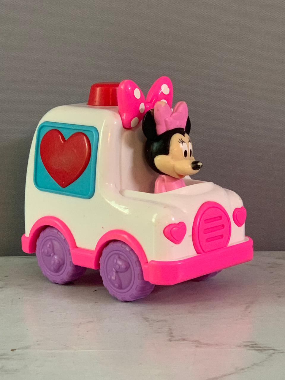 Just Play Minnie Mouse Vehicle.(Rs 100 advance)