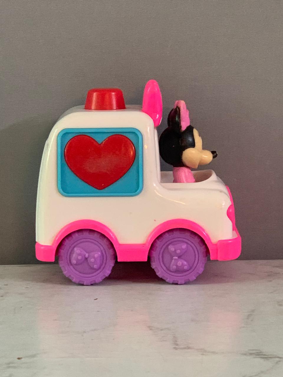 Just Play Minnie Mouse Vehicle.(Rs 100 advance)