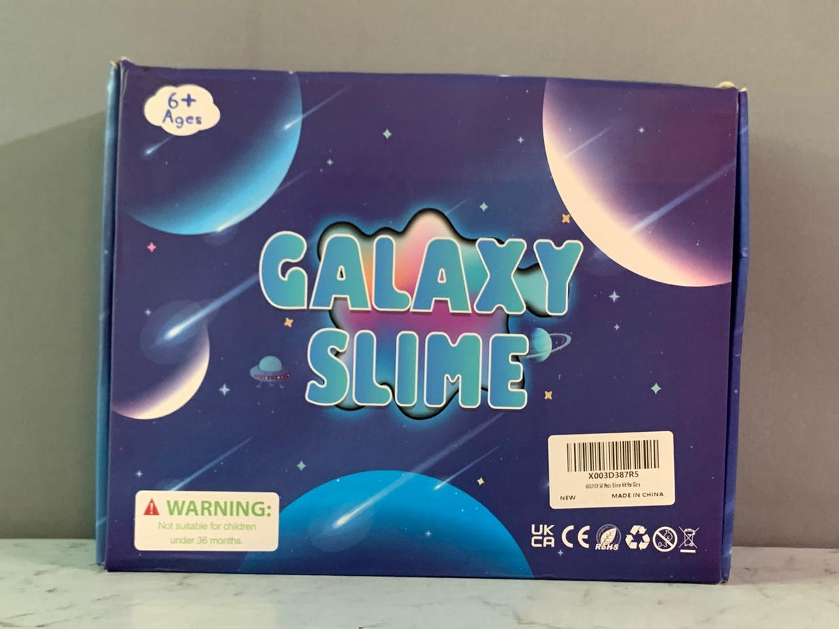 Original Stationery Galaxy Slime Kit.(29 pieces)(Rs 300 advance)