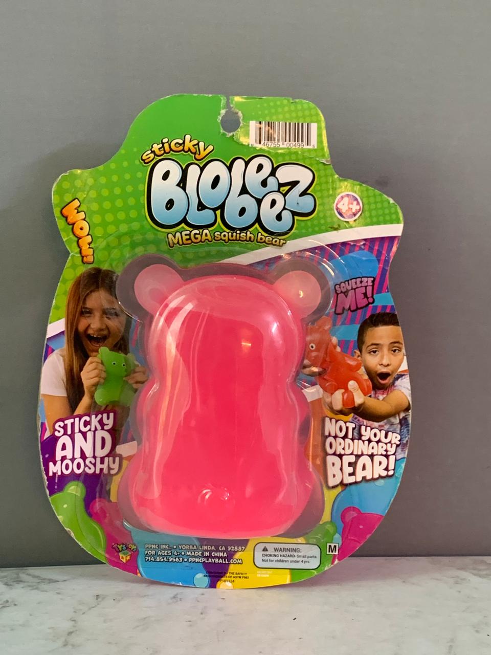 Sticky Blobeez Mega Squish Bear. (New)