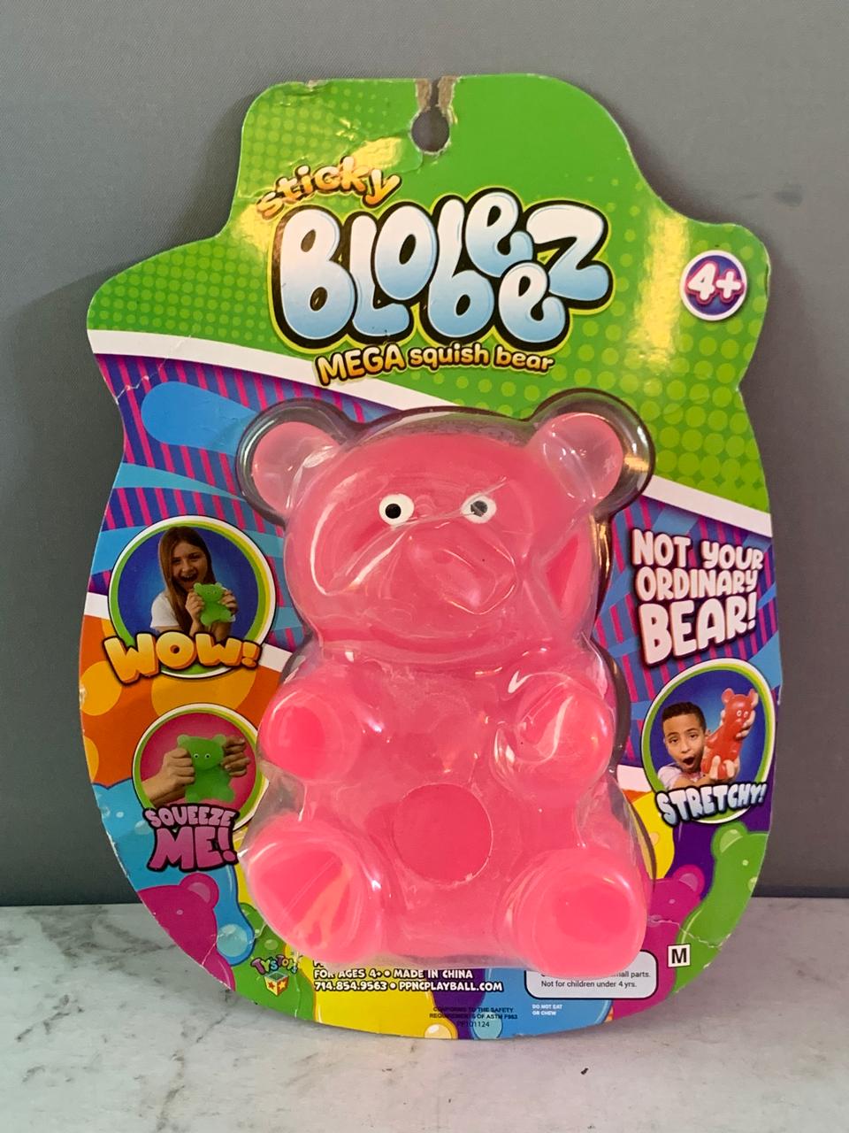 Sticky Blobeez Mega Squish Bear. (New)
