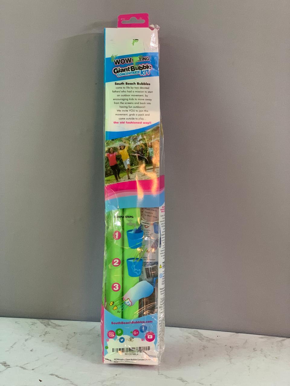 WOWmazing Giant Bubble Concentrate Kit. (Rs 250 advance)