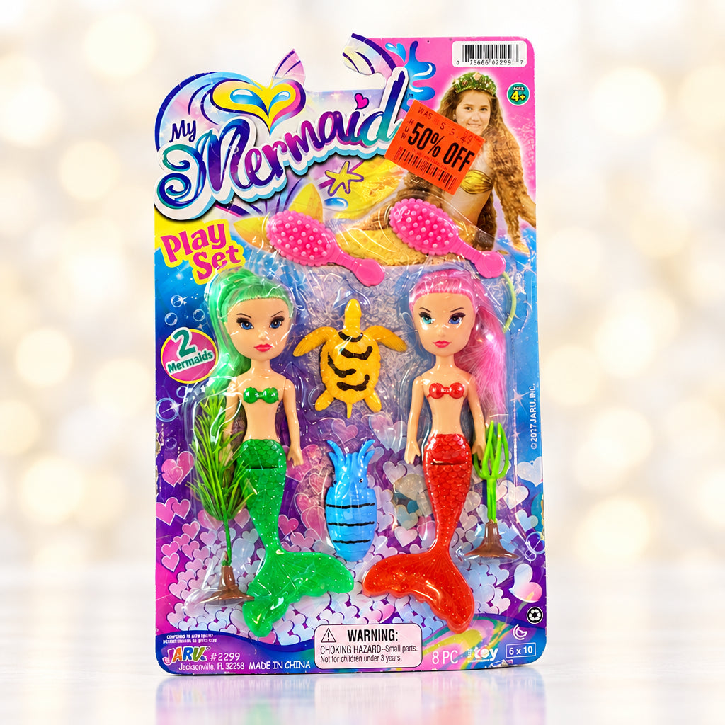 JA-RU My Mermaid Play Set.(new)(Rs 150 advance)