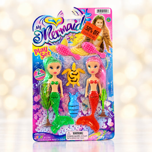 JA-RU My Mermaid Play Set.(new)(Rs 150 advance)