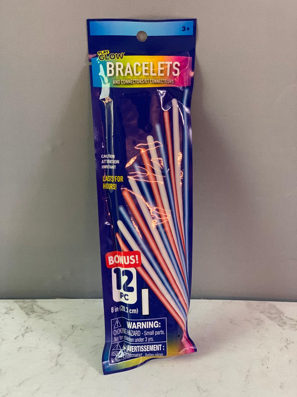 Play Glow Bracelets and Connectors. (New)