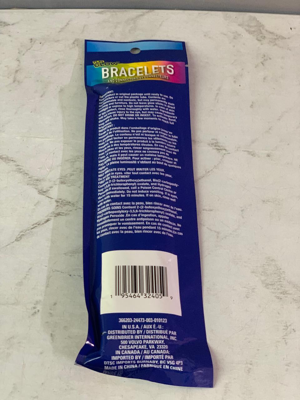 Play Glow Bracelets and Connectors. (New)