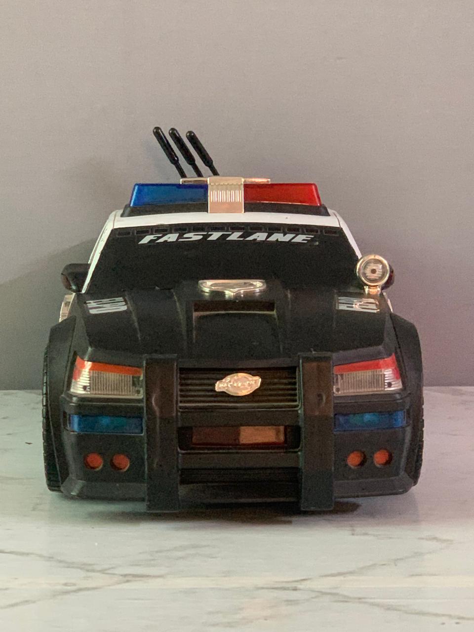 Fast Lane Police Car Action Wheels with Lights and Sound Motorized (Rs 400 advance)