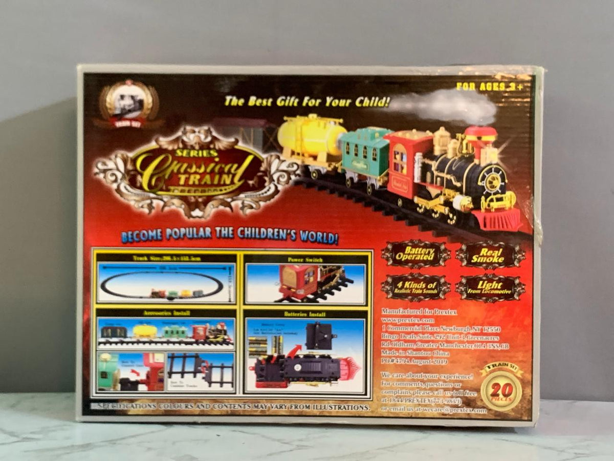 PretXex 20-Piece Classical Train Set. (Rs 500 advance)