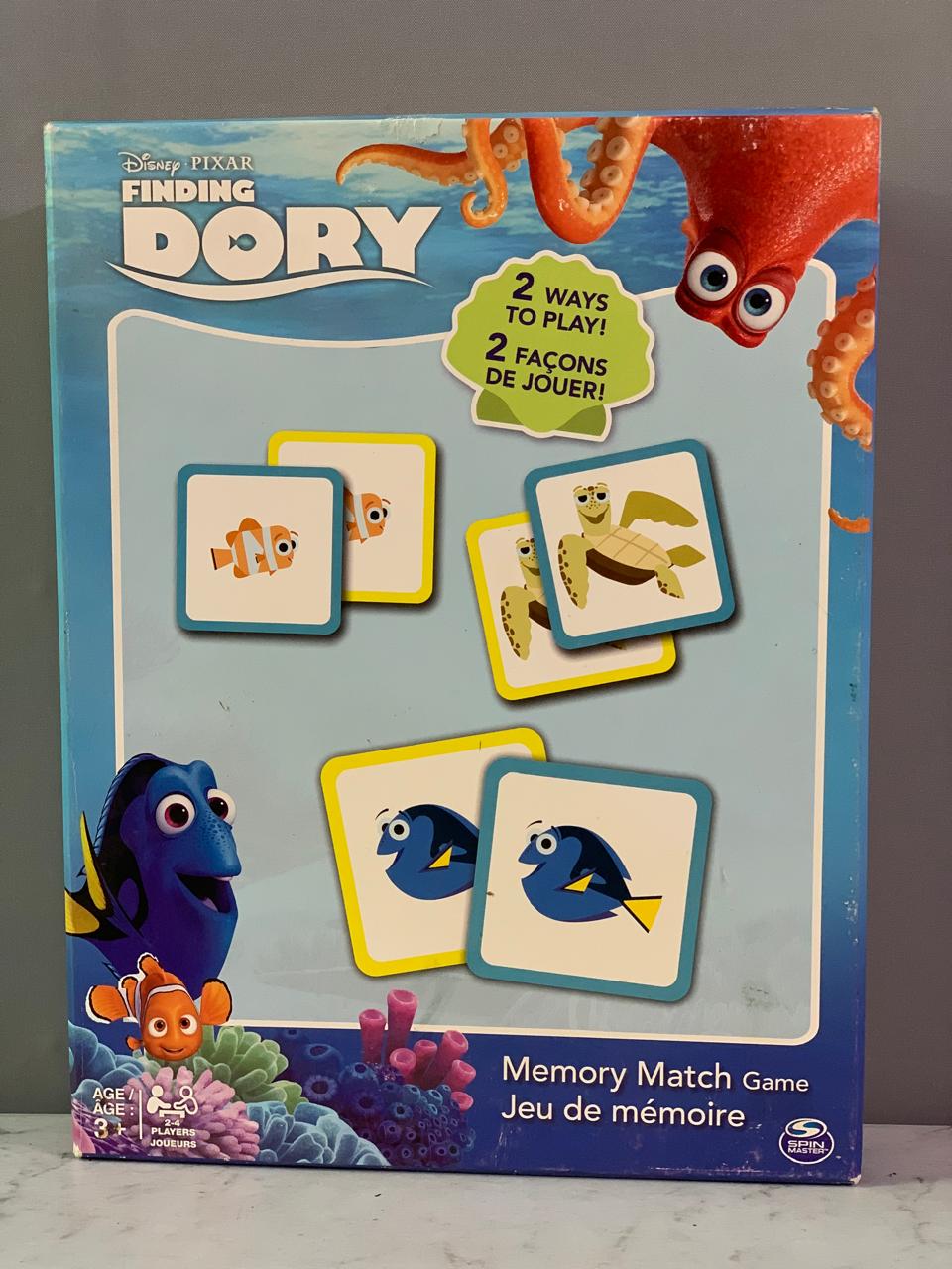 Spin Master Finding Dory Memory Match Game.(69 pieces)(Rs 100 advance)