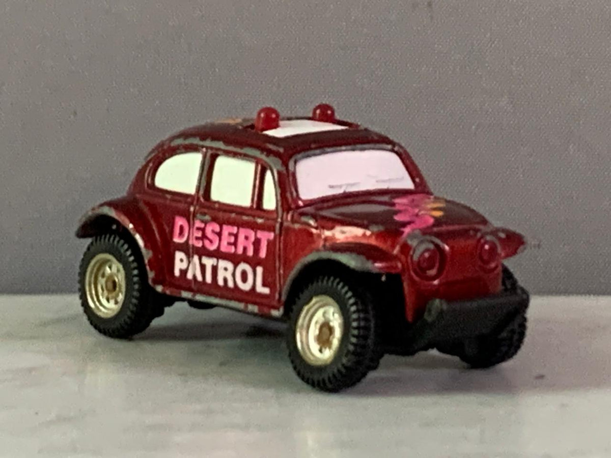 Desert Patrol Baja Bug Die-Cast Toy Car.(must check video for condition)