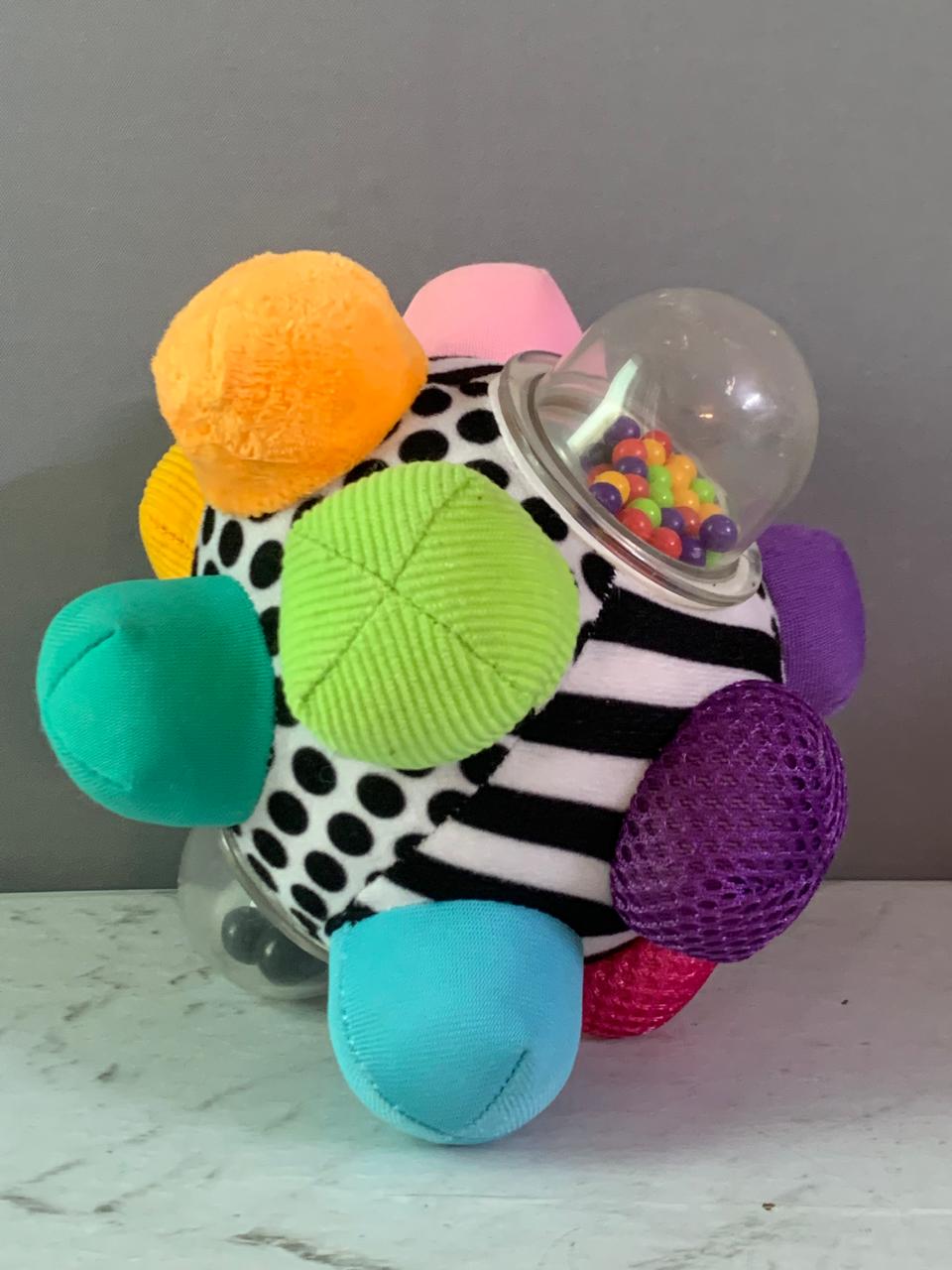 Sassy Developmental Bumpy Ball. (Rs 150 advance)