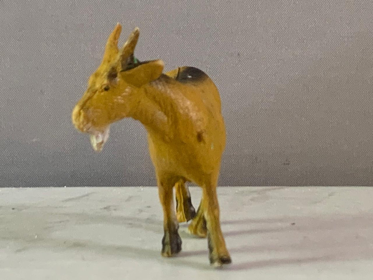 Realistic Orange yellow Goat