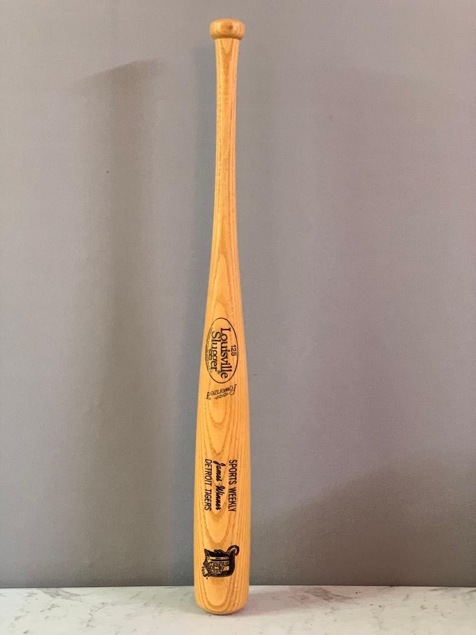 Louisville Slugger 125 Wooden Baseball Bat. (Rs 250 advance)