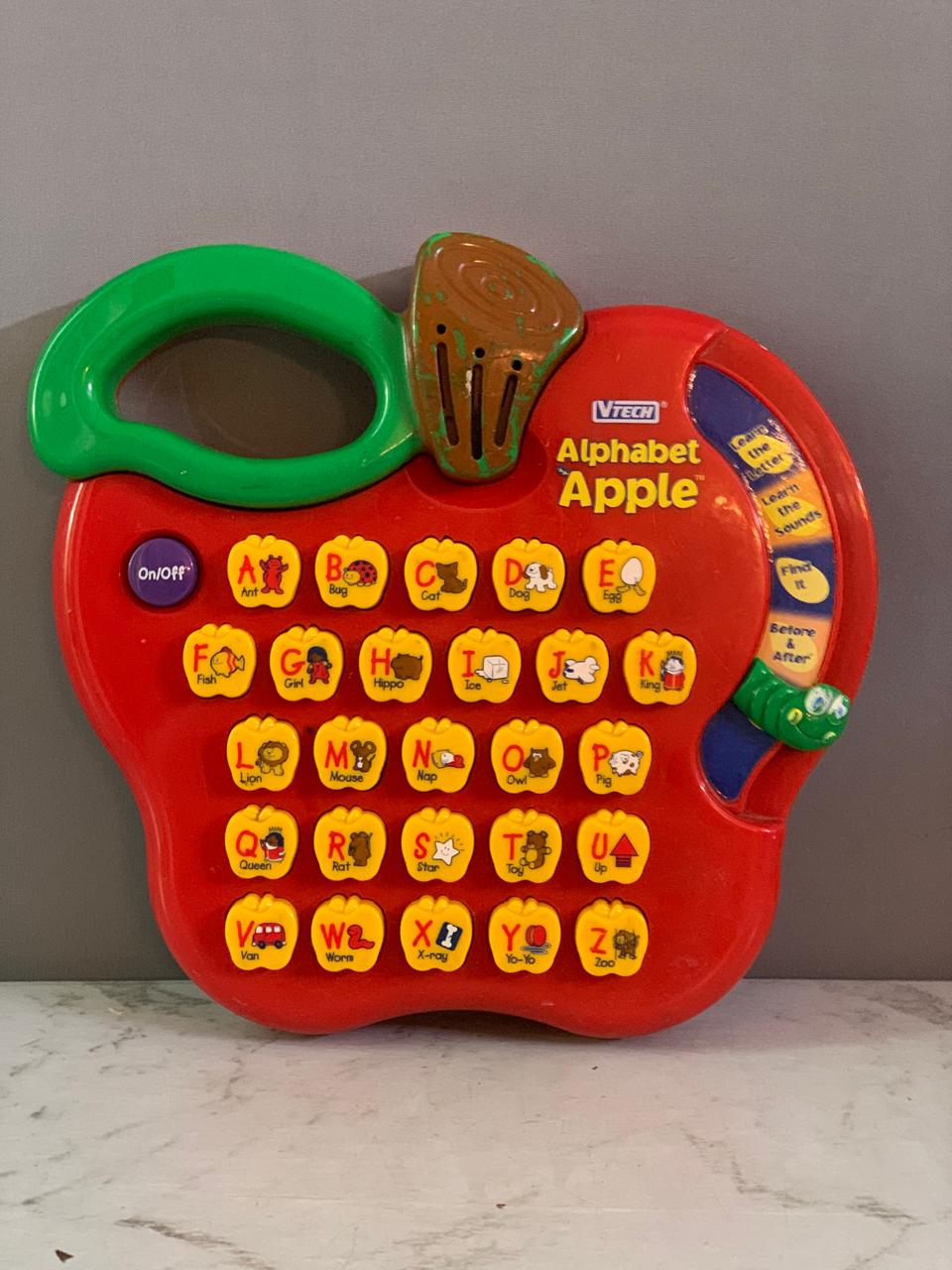 VTech Alphabet Apple.(Rs 300 advance)