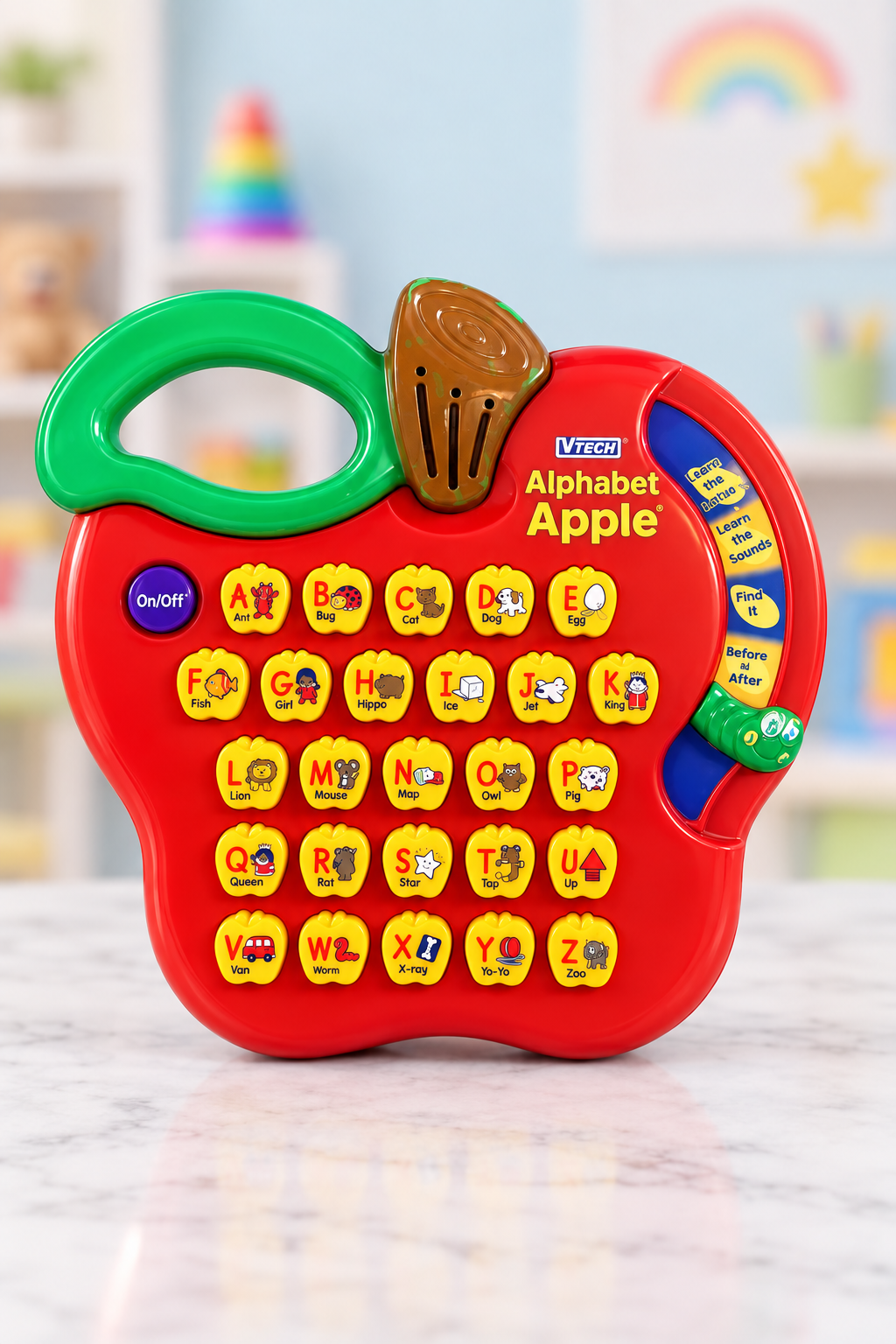 VTech Alphabet Apple.(Rs 300 advance)
