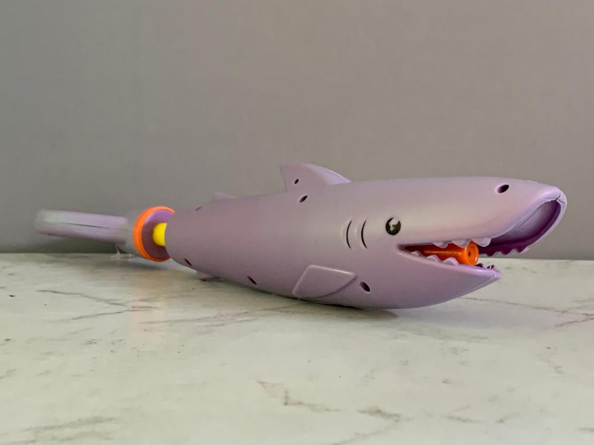 Water Squirt Gun Shark. (Rs 200 advance)