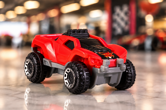 Hot Wheels Pull Back Dawgzilla Toy Truck.