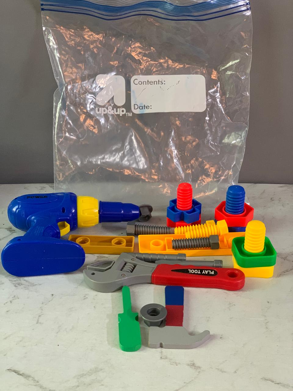 Pretend-Play Construction Tool Set.(must check video)(150 advance)