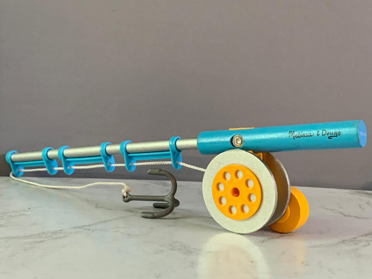 Melissa & Doug Let's Explore Fishing Rod.(Assorted Colours)(Rs 200 advance)