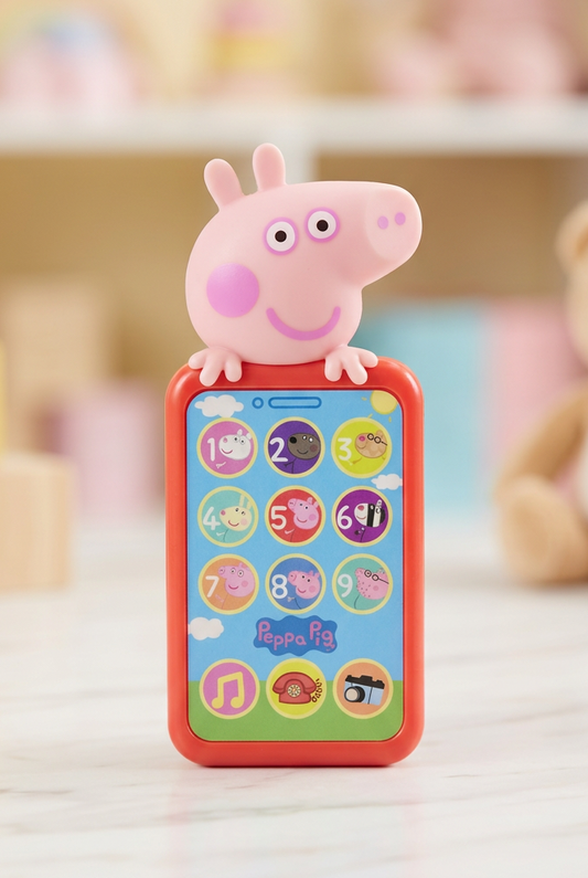 Just Play Peppa Pig Have a Chat Cell Phone.(batteries need replacement)