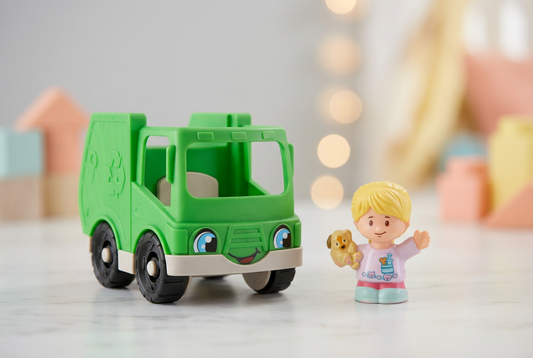 Fisher-Price Little People Recycle Truck.