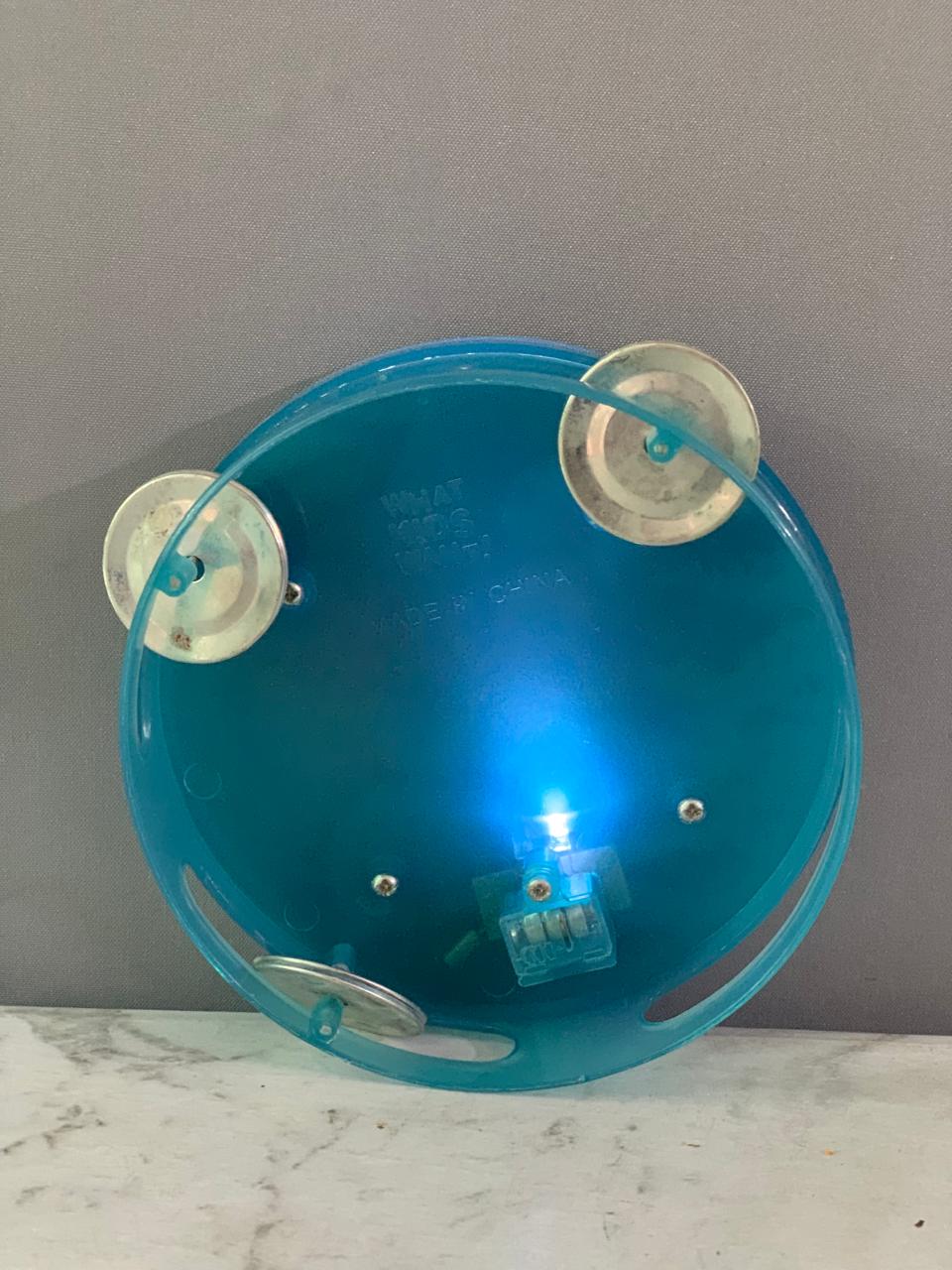 Disney Frozen II Light Up Tambourine Toy.