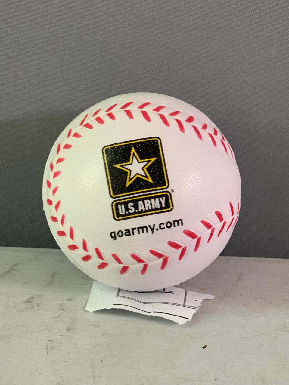 Foam Baseball Stress Ball.