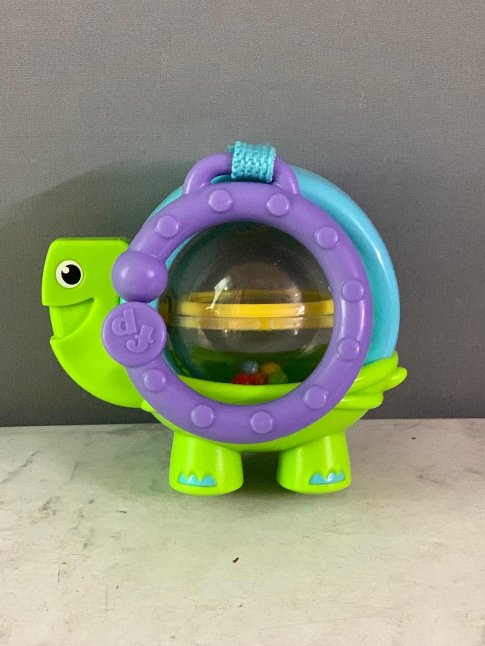 Fisher-Price Sit-Me-Up Turtle Rattle.