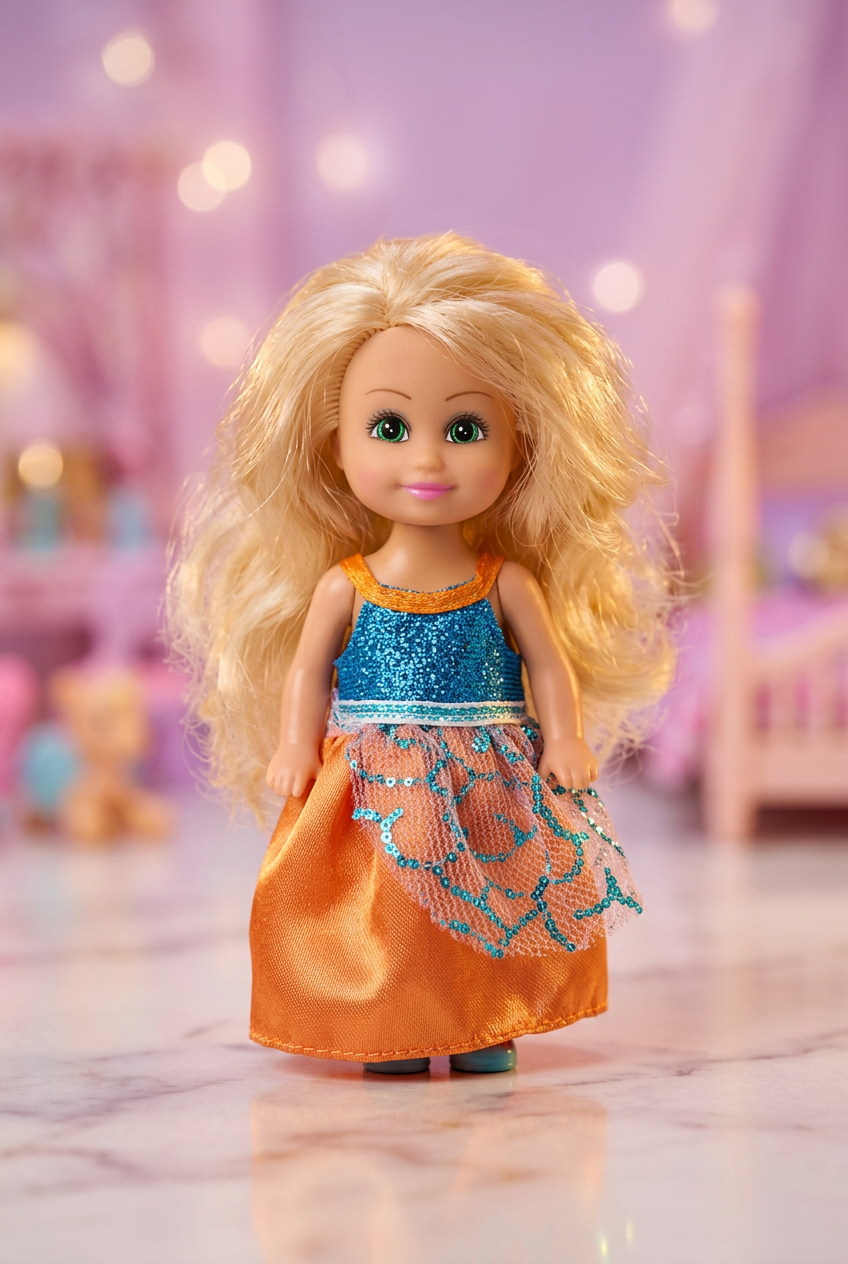 Mini Fashion Doll.(must check video)(Rs 100 advance)