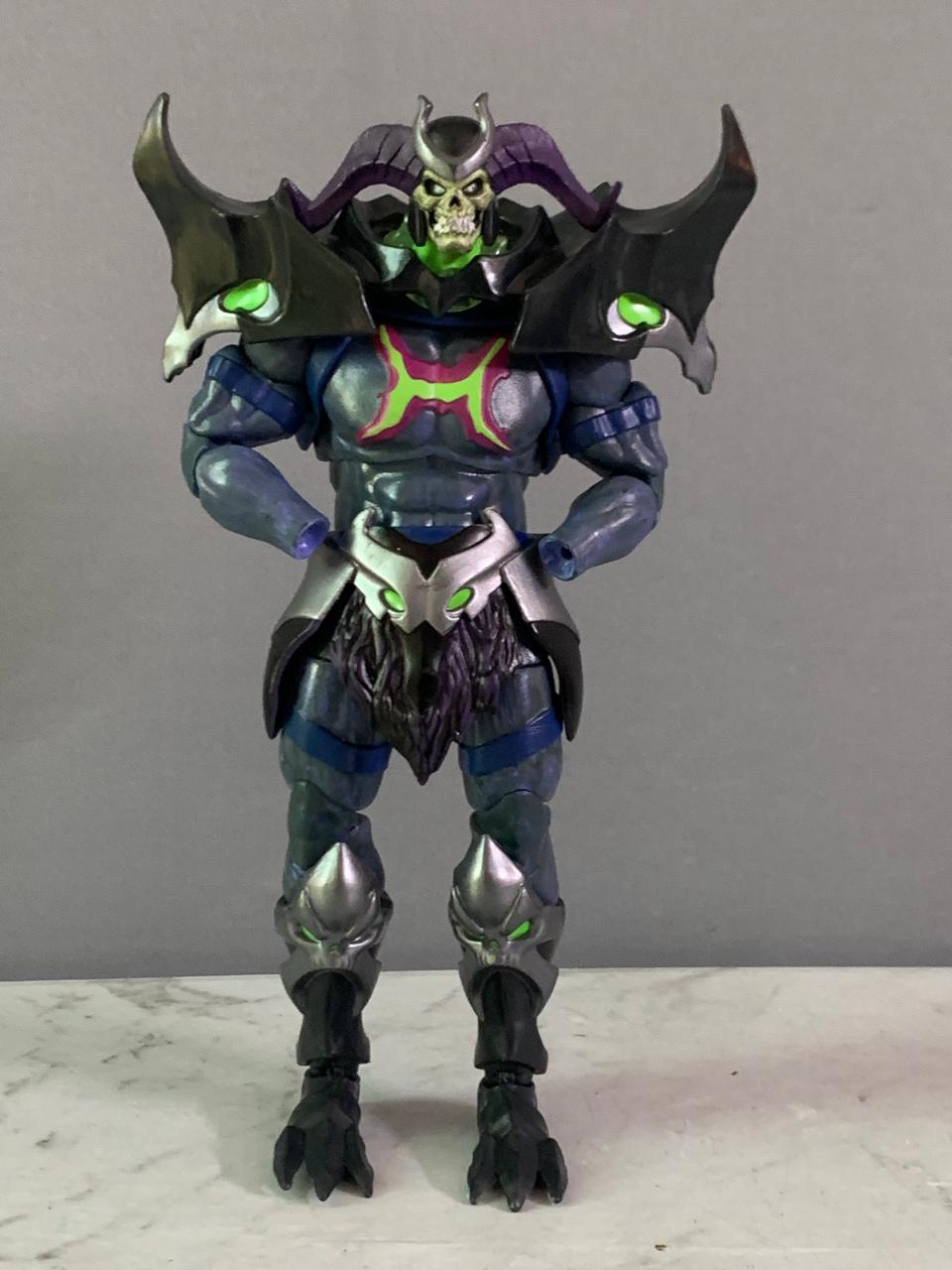 Masters of the Universe Masterverse Revelation Skelegod Action Figure.(hands missing) (Rs 250 advance)