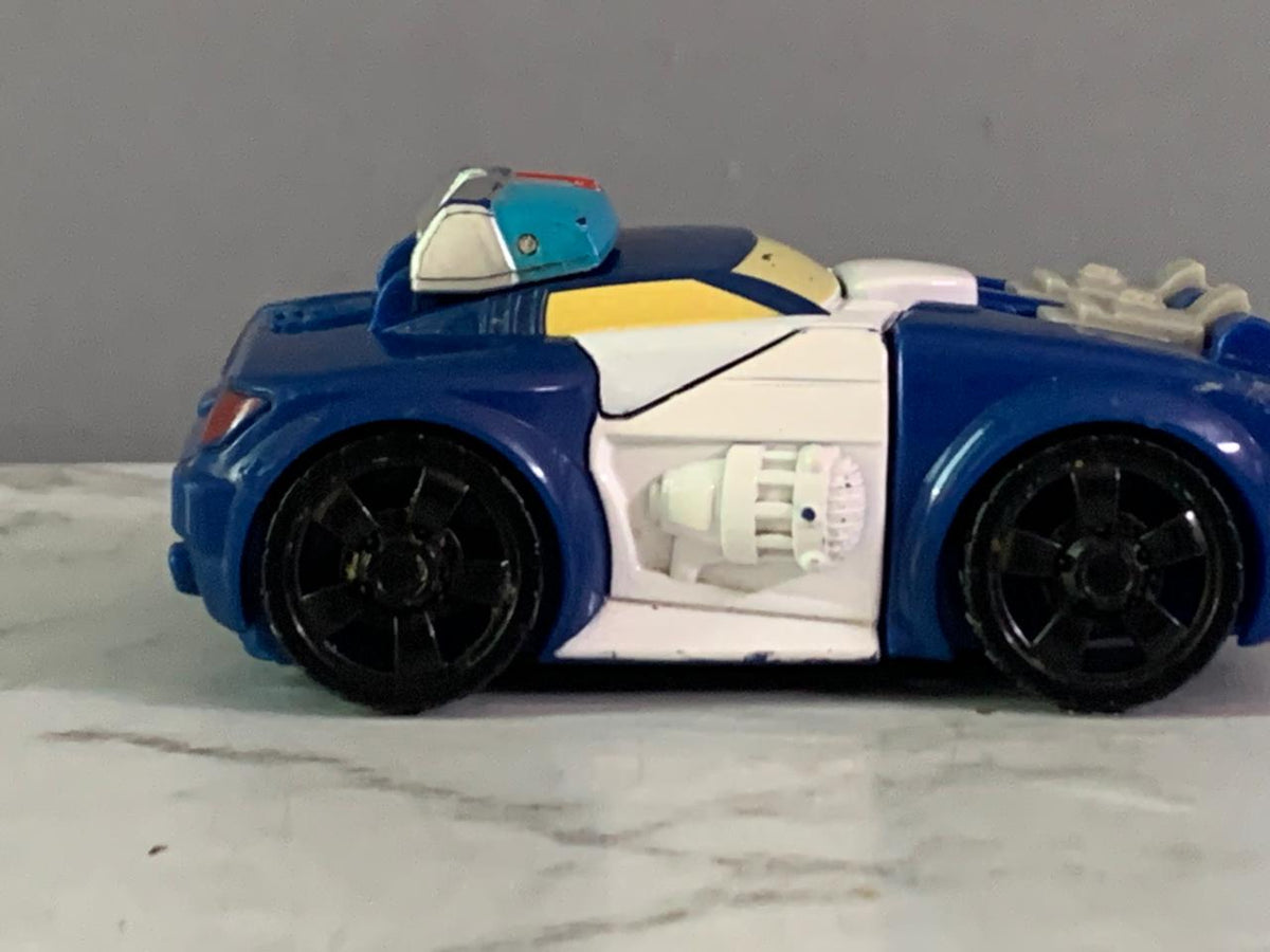 Playskool Heroes Transformers Rescue Bots Energize Chase the Police-Bot Figure.(Rs 200 advance)