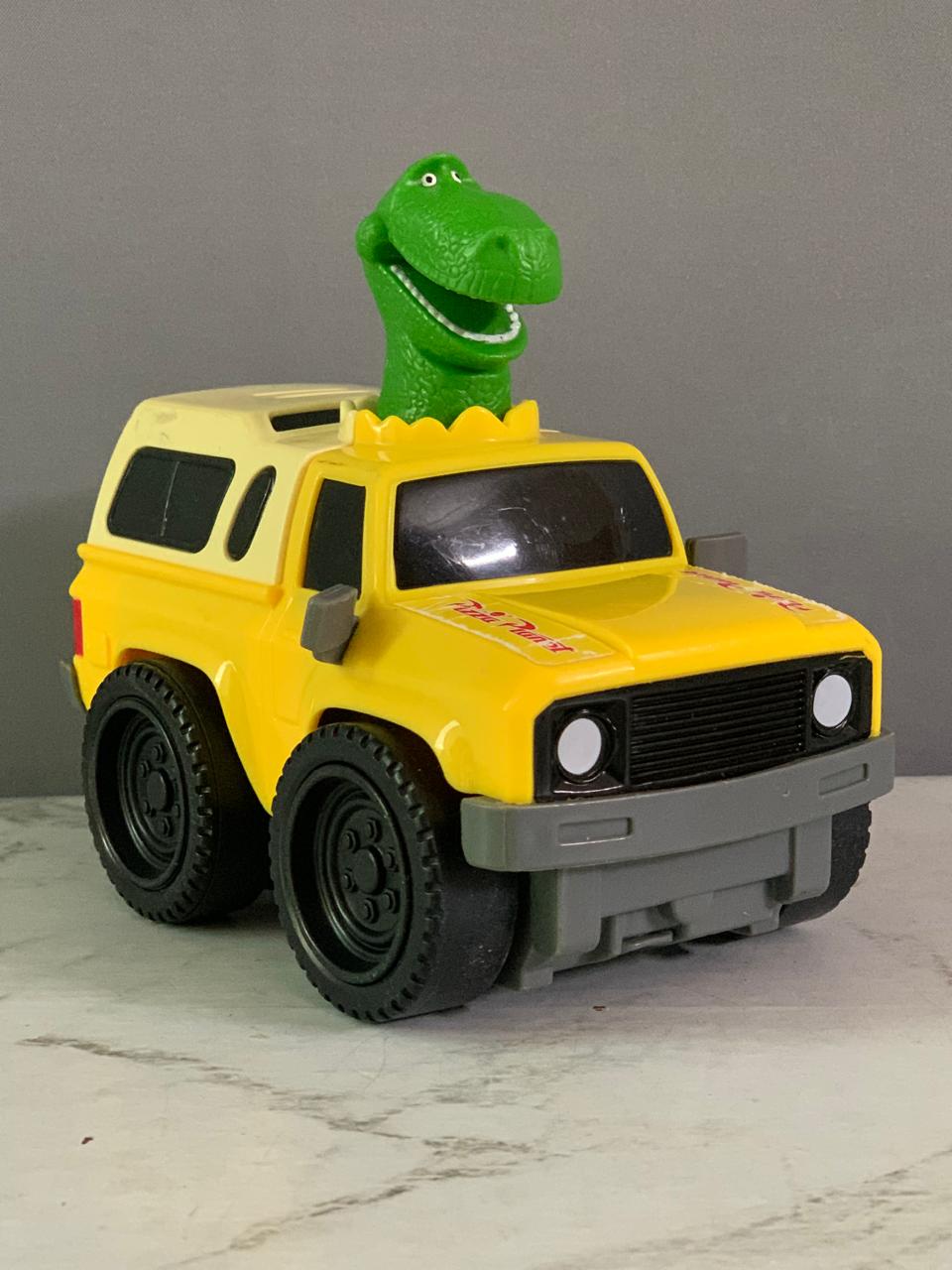 Fisher-Price Disney/Pixar Toy Story 3 Shake 'n Go Rex & Pizza Planet Truck.(Rs 150 advance)(music isn’t working)