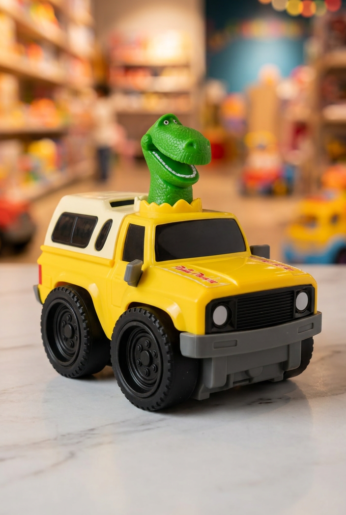 Fisher-Price Disney/Pixar Toy Story 3 Shake 'n Go Rex & Pizza Planet Truck.(Rs 150 advance)(music isn’t working)