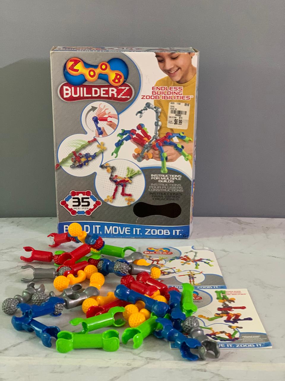 ZOOB BuilderZ 34 Piece Kit.(Rs 200 advance)