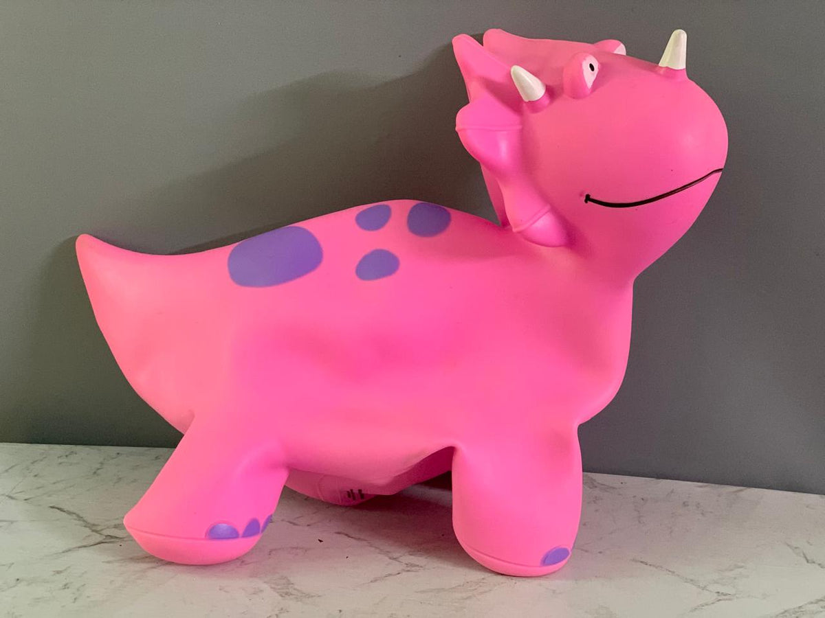 Bounce Buddies Dino: Trish the Triceratops Ride-on Inflatable Bouncer (Rs 300 advance)