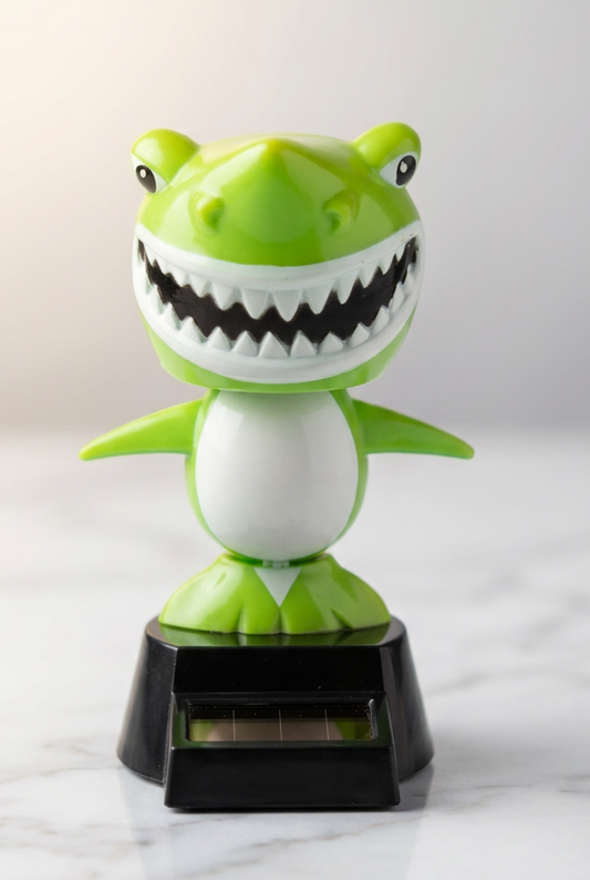 Cartoon Solar-Powered Shark Figurine (Rs 150 advance)