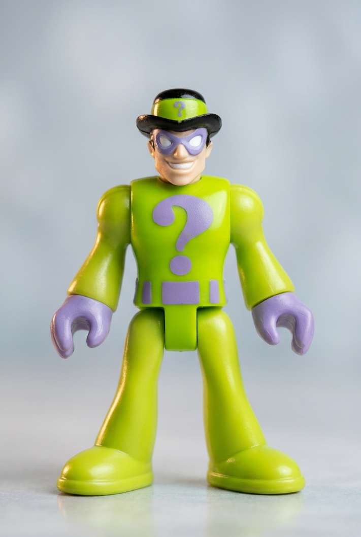 Fisher-Price Imaginext DC Super Friends The Riddler Action Figure.(Rs 100 advance)