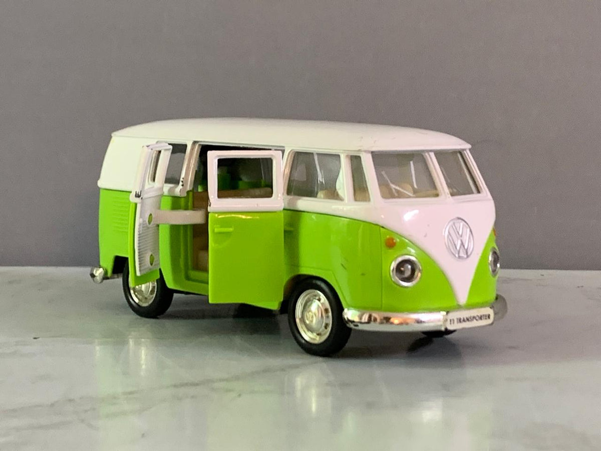RMZ DieCast City Pull Back Volkswagen T1 Transporter Bus Toy. (Rs 150 advance)