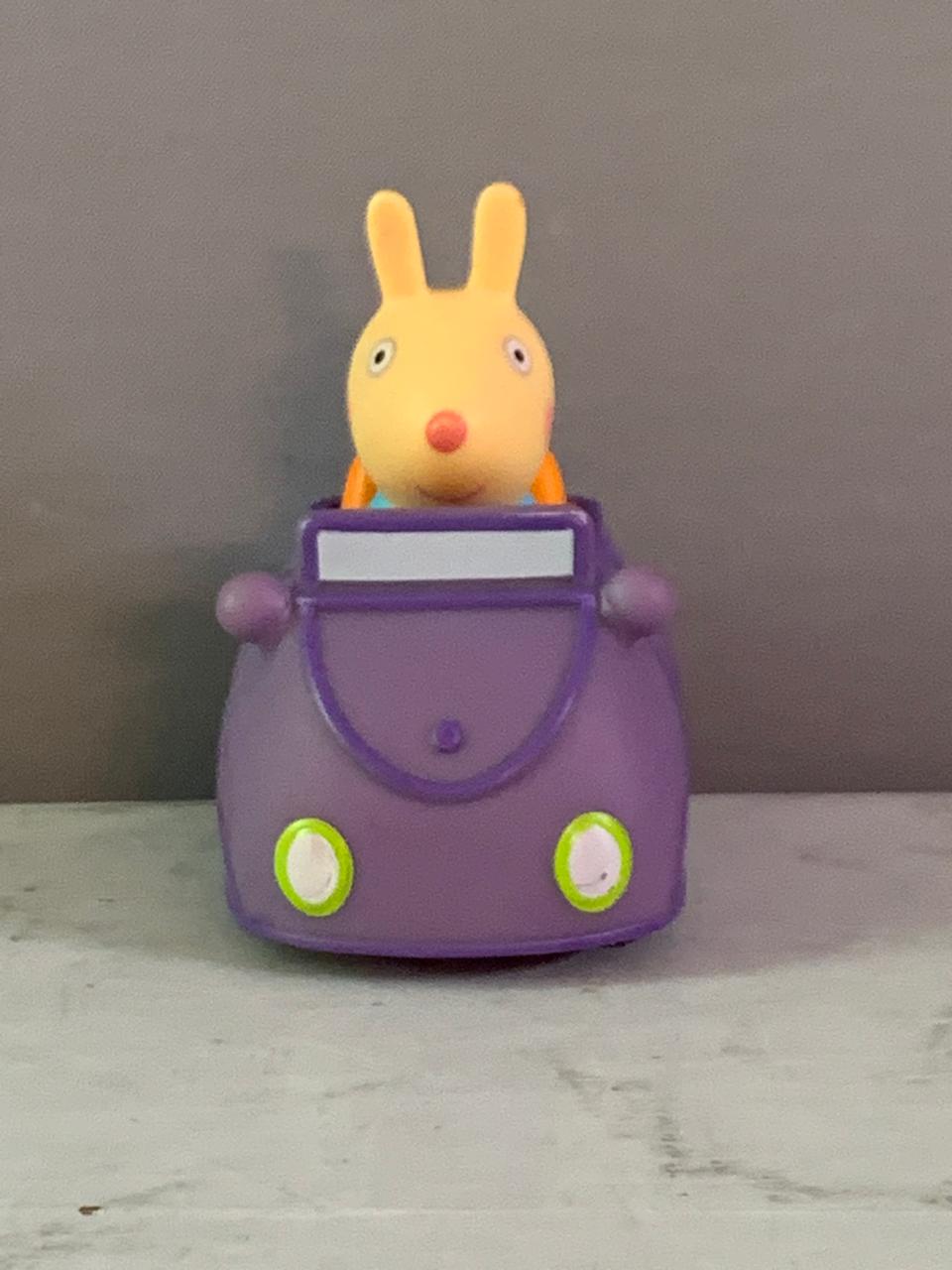 Peppa Pig Free-Wheelin' Rebecca Rabit  Mini Car. (Rs 100 advance)