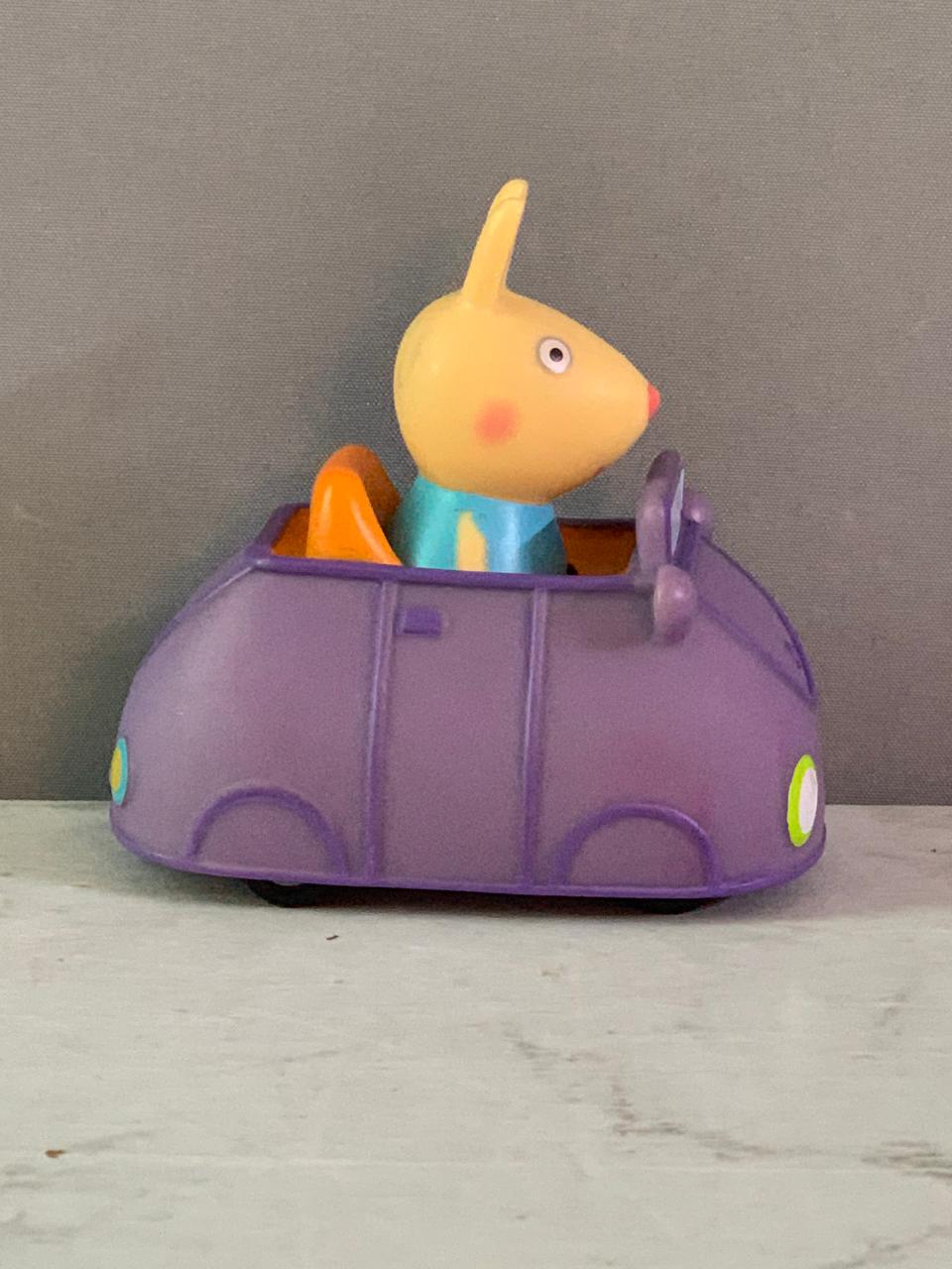 Peppa Pig Free-Wheelin' Rebecca Rabit  Mini Car. (Rs 100 advance)