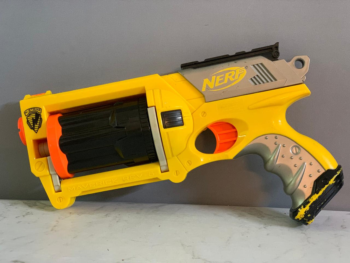 Nerf N-Strike Maverick REV-6. ( Rs 150 advance)