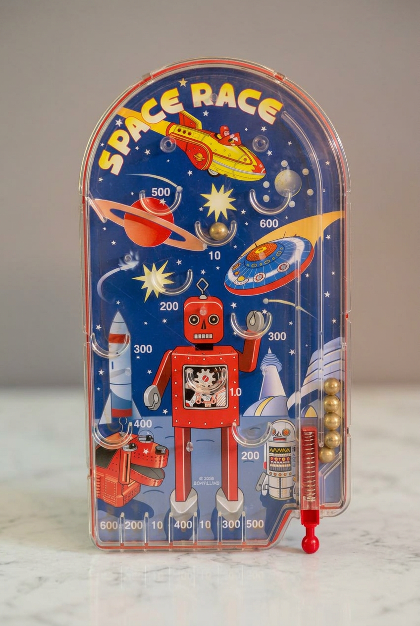 Schylling Space Race Pinball Game.(Rs 100 advance)
