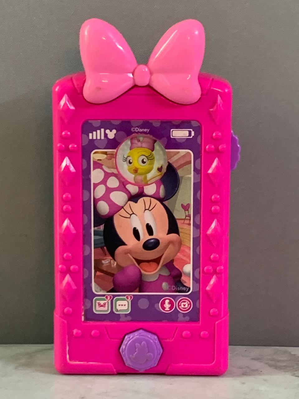 Disney Junior Minnie Mouse Chat with Me Cell Phone.