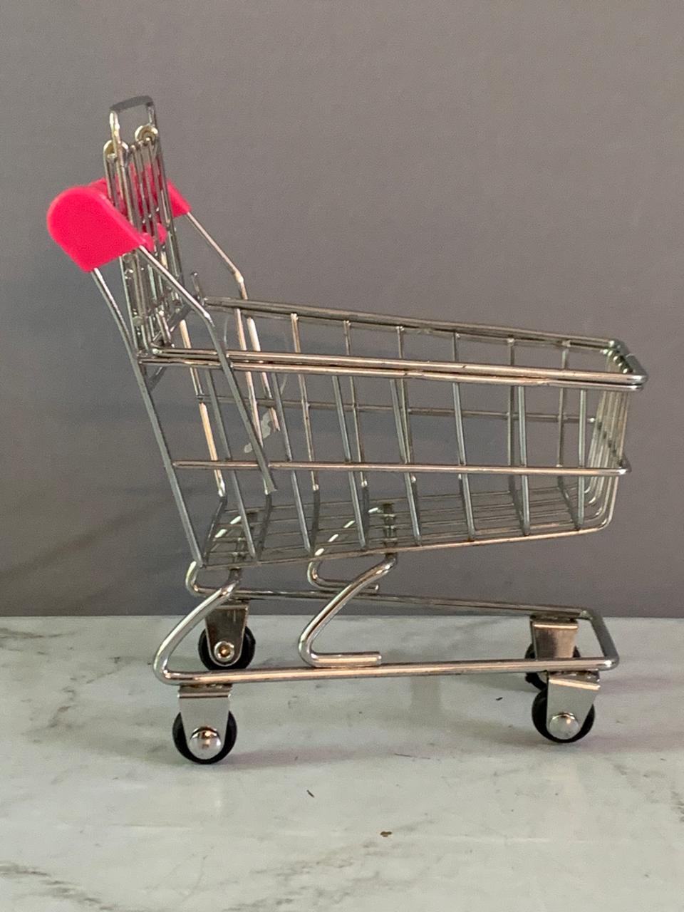 Miniature Novelty Shopping Trolley. (Rs 100 advance)