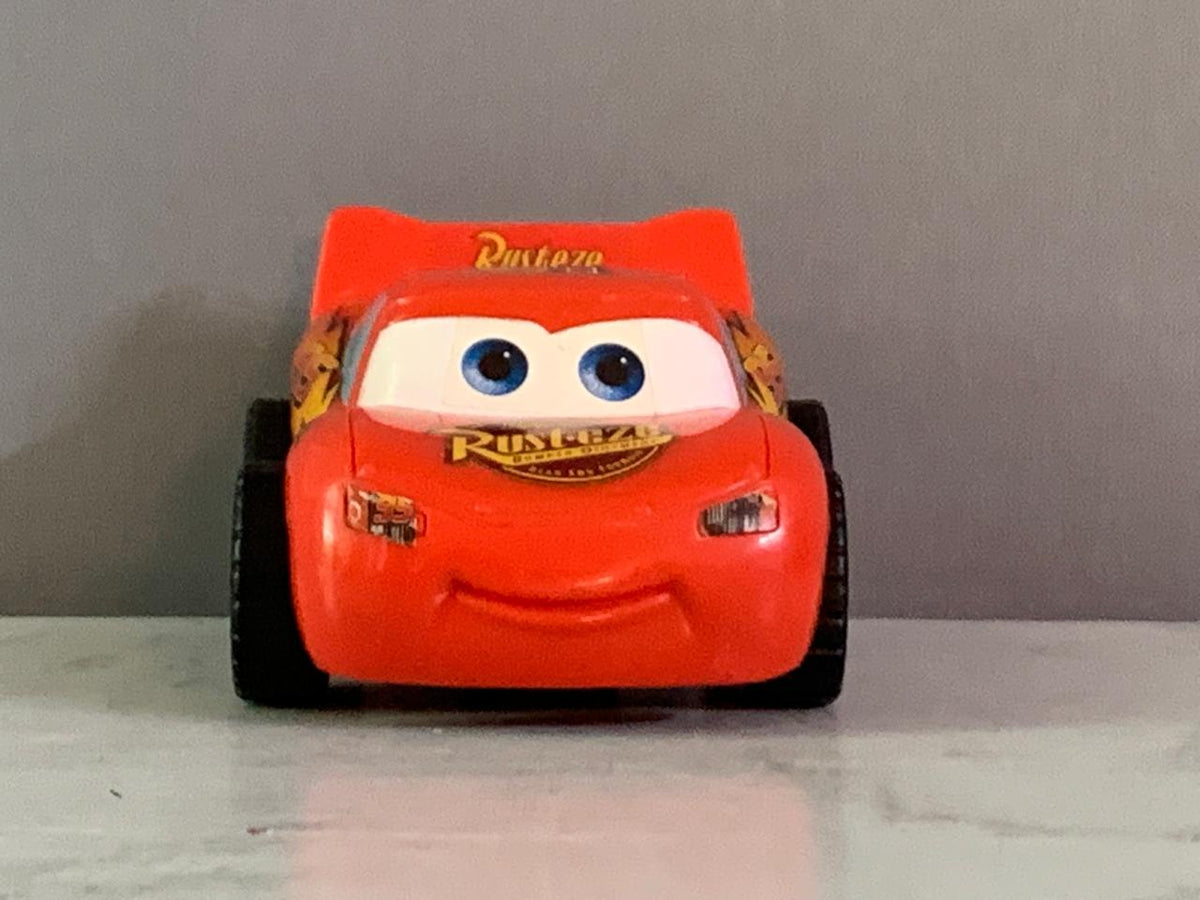 Miniature Lightning McQueen Toy Car. ( Rs 150 advance )