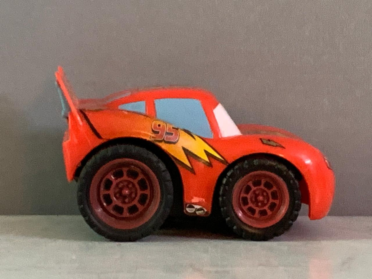Miniature Lightning McQueen Toy Car. ( Rs 150 advance )