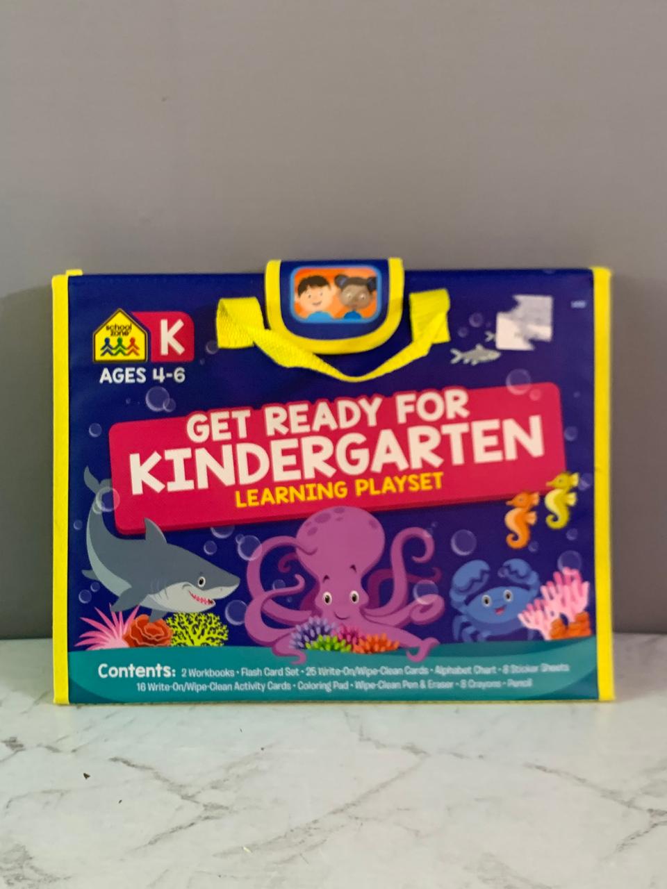 School Zone Get Ready for Kindergarten Learning Playset (Underwater Theme).(Brand New)(Rs 300 advance)