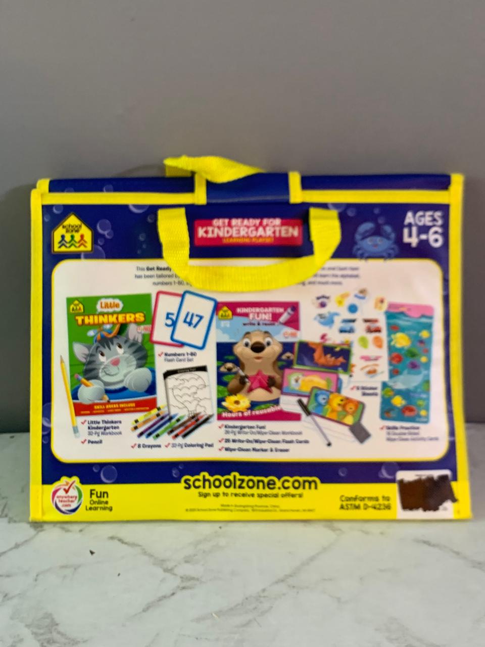 School Zone Get Ready for Kindergarten Learning Playset (Underwater Theme).(Brand New)(Rs 300 advance)