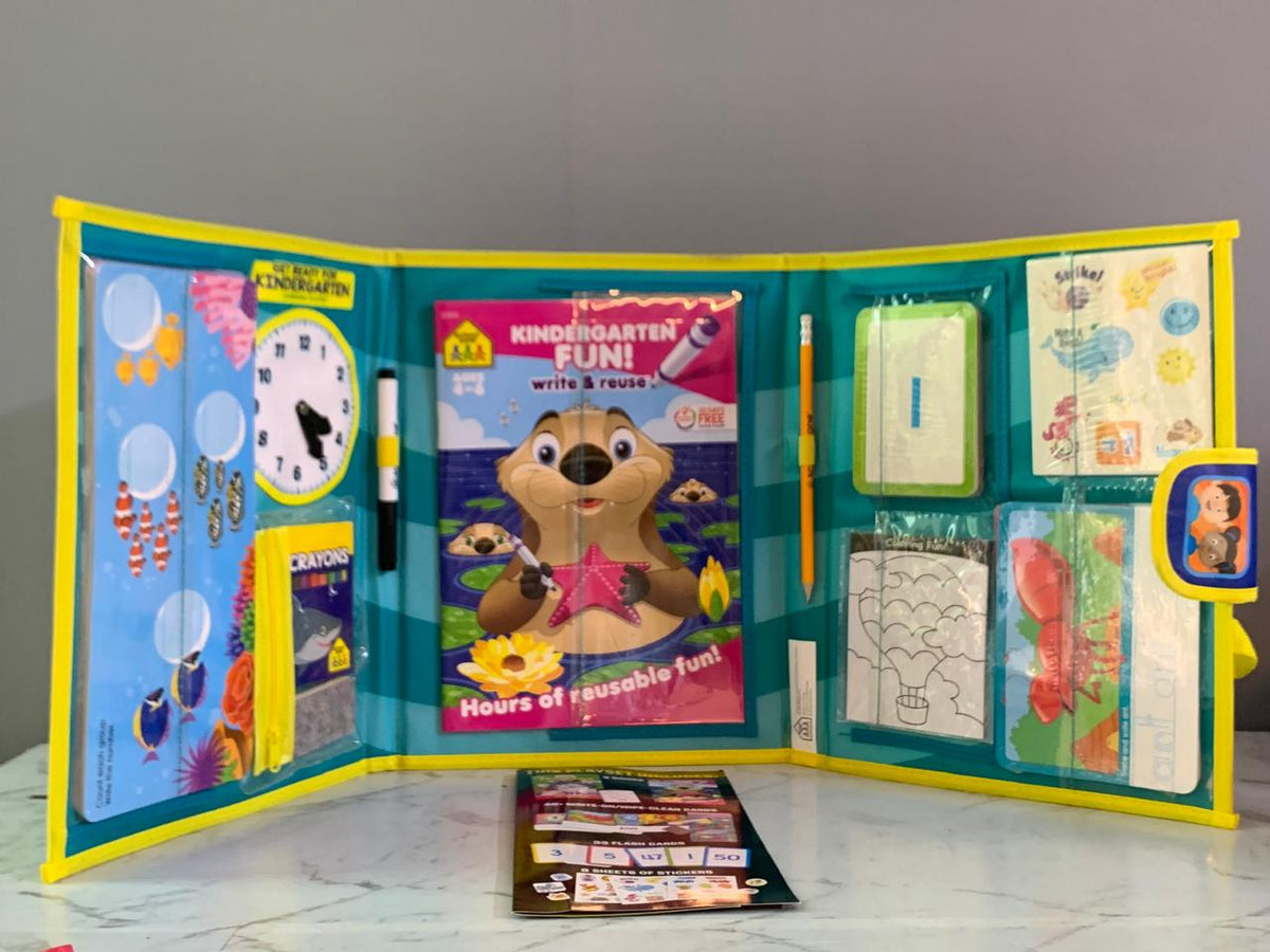 School Zone Get Ready for Kindergarten Learning Playset (Underwater Theme).(Brand New)(Rs 300 advance)