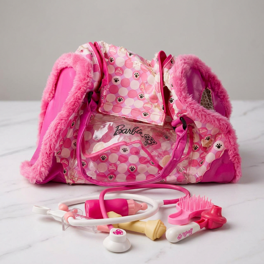 Barbie Hug 'N Heal Pet Doctor Set. ( Rs 200 advance)(must check video for condition)
